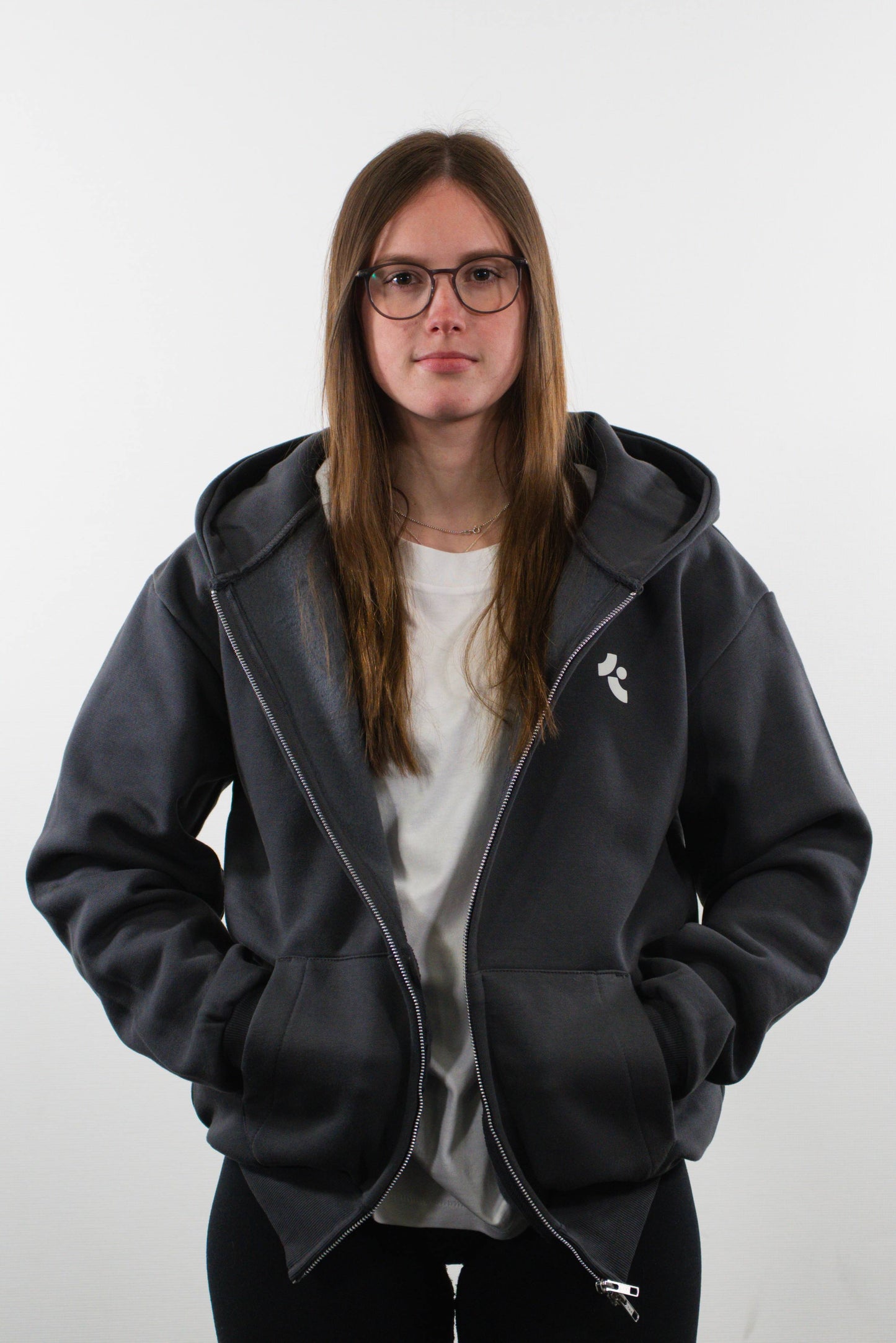 this is lifting zip - dark grey
