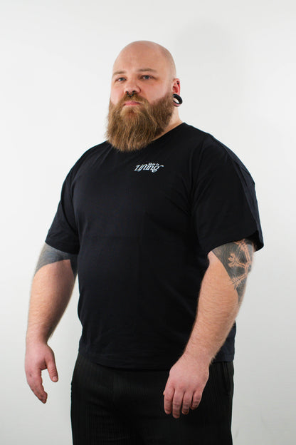 this is lifting shirt - black/white