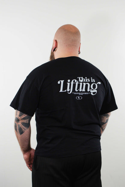 this is lifting shirt - black/white
