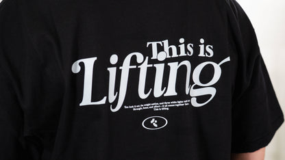this is lifting shirt - black/white